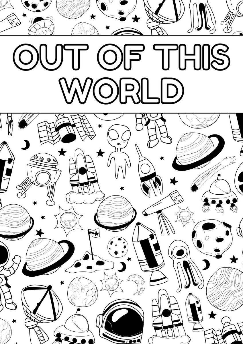 We are planning an OUT OF THIS WORLD half term, our libraries have space themed crafts and colouring sheets available so everyone can join in the fun! Check with your local library for further details #ReadingSparks