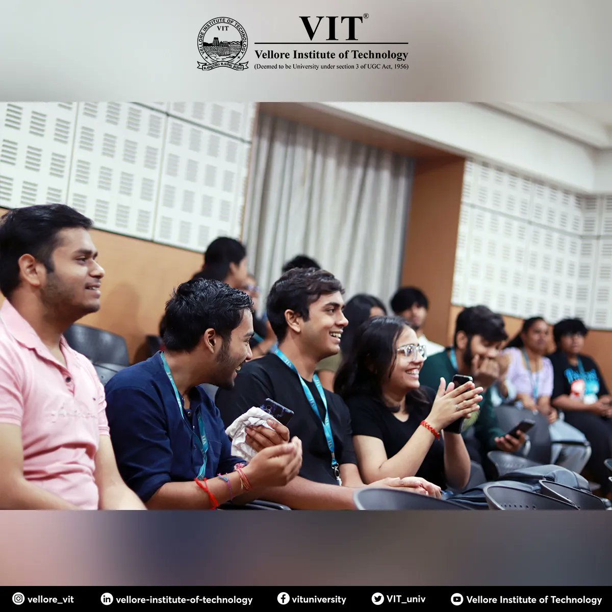 VIT_univ's tweet photo. #CSED club of #VIT organized #ImagineurVenture to ignite the idea of #socialentrepreneurship in the students with 3 designed games to help them gain knowledge on #entrepreneurship &amp; real-world applications in a gamified manner. 

#StudentsWelfare #VITActivities #Entrepreneur https://t.co/klToivQjuM