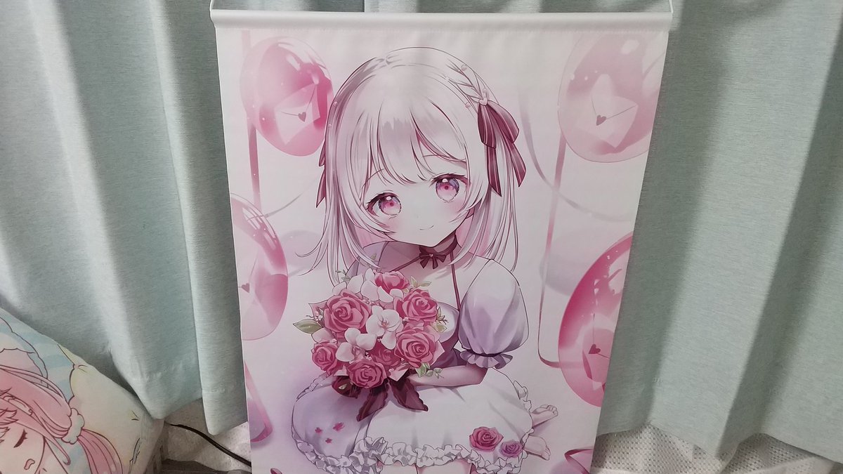 「届いてたー!かわいい! #夏目めい」|八草🎶🌿新人Vtuberのイラスト