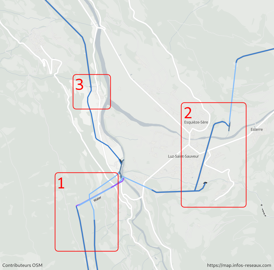 InfosReseaux's tweet photo. Jeu des 7 erreurs entre #BDTopage et #Openstreetmap pour la modélisation de cours d'eau, en particulier leurs dérivations artificielles : une vraie passion👍
N'a-t-on pas des sujets brûlants sur la gestion de l'eau nous obligeant à travailler à sa qualité?
https://t.co/zdKKMIovla https://t.co/WeCrLwWuKi