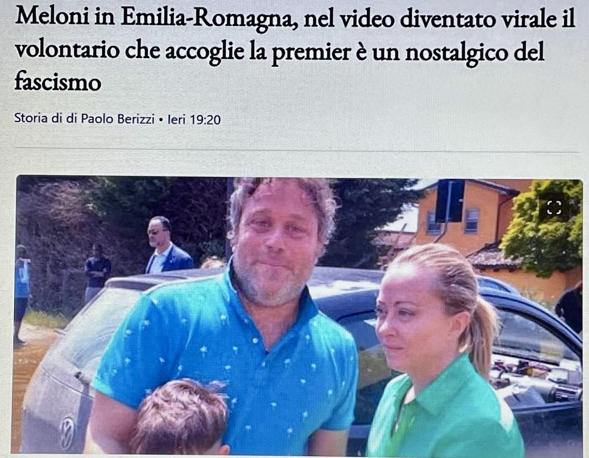 Era tutto organizzato…uno squallido teatrino fascista 👇#CheSquallore