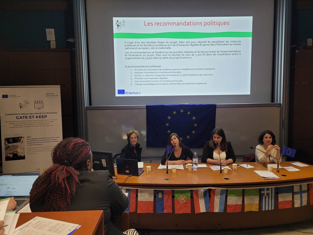 We are happy to present the policy recommendations under the Gate project

#GATEproject #genderequality #education #paris  gateproject.eu
