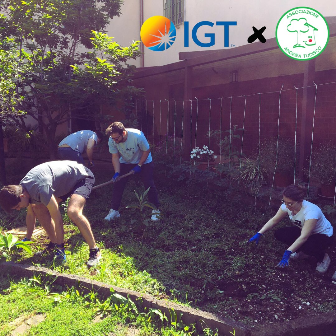 Oggi alla Casa di Andrea è giorno di #volontariato aziendale con i ragazzi di #IGT. 
Grazie di cuore da tutti i bimbi della casa!