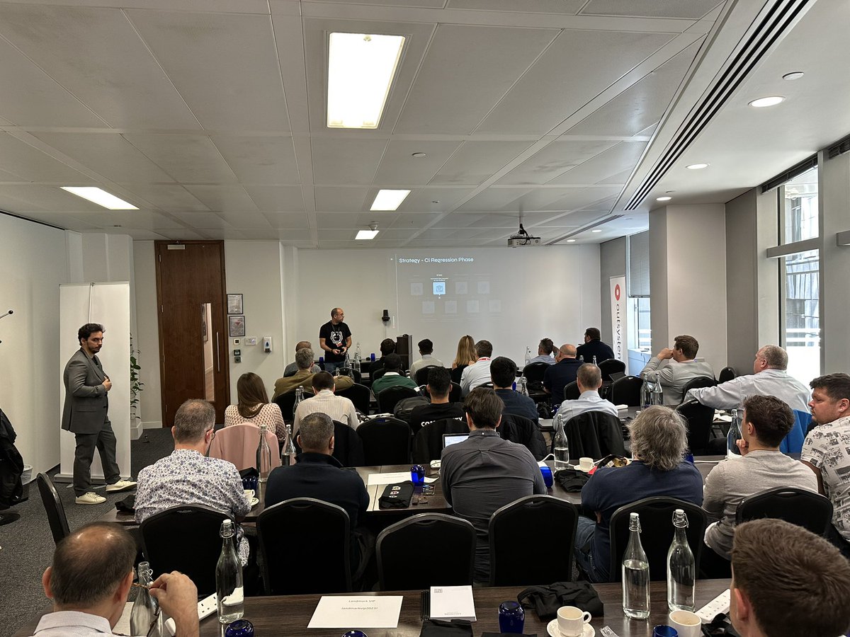 The Experts Roadshow UK 🇬🇧  has kicked-off, with Elísio Simão, Tiago Eliseu and Bruno Gomes  in the opening sessions.

Today and tomorrow we will have amazing sessions arround our Capabilities and ODC product and practices!
🇬🇧 🚀 🇬🇧 🤓

#outsystems #expertsroadshow