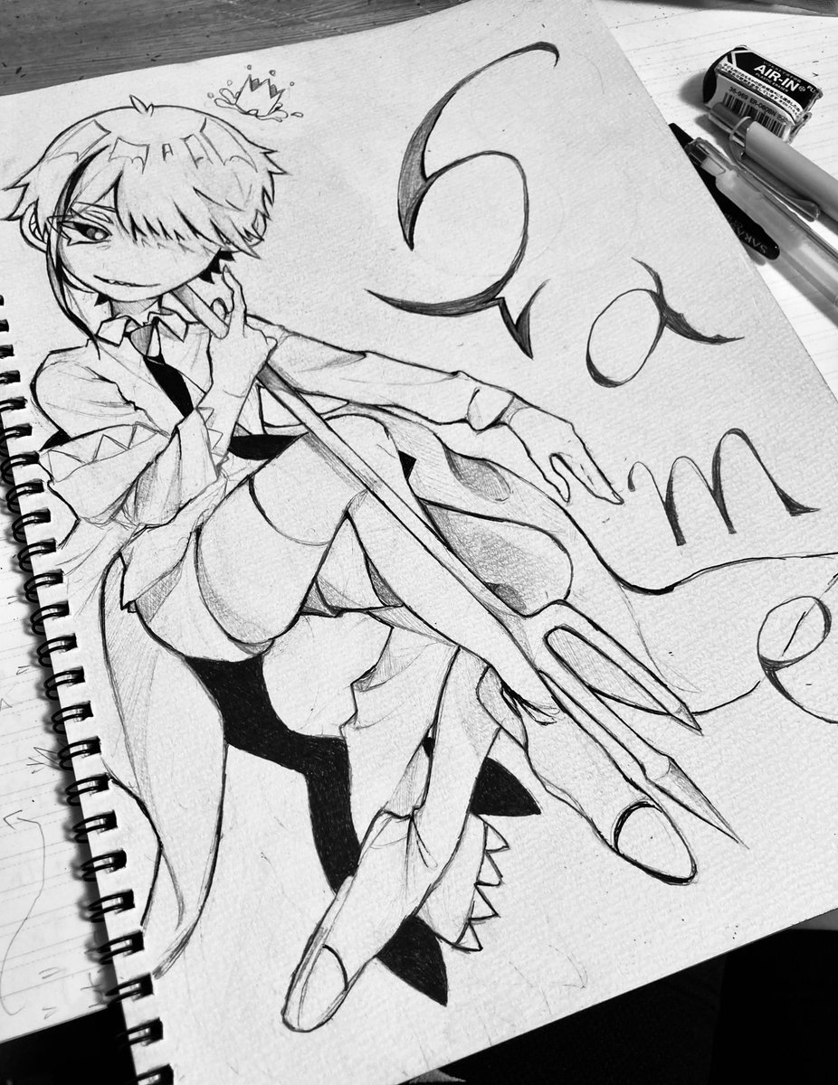 Sameme_0130's tweet photo. 鮫🦈👑

#イラスト
#絵柄が好みって人にフォローされたい 
#鮫の餌 https://t.co/XHXpa4x9Zz