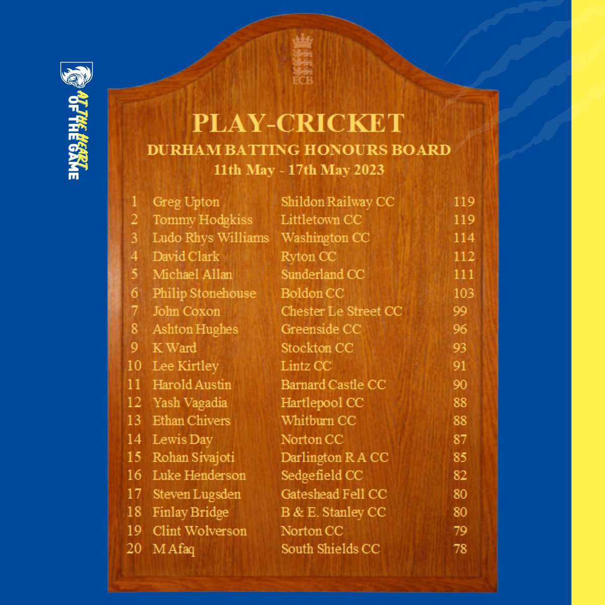 Durham Cricket Foundation tweet media