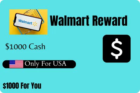 AlexWri21165381's tweet photo. @sandra_joe94697 There is an chance to win $1000 Walmart Reward. Just complete a sign up &amp; get eligible for it.

Here you go : https://t.co/acOCmDTFzF https://t.co/oshG5mfR2U