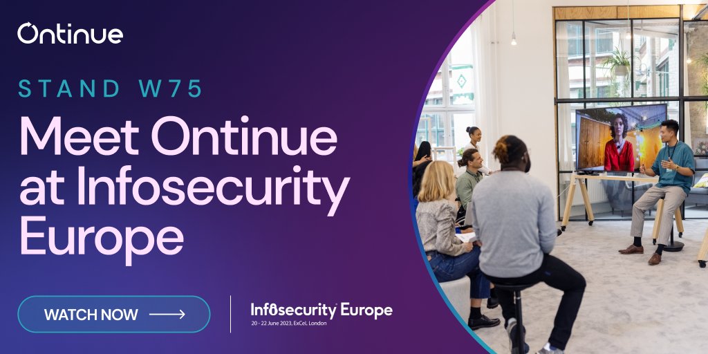Ready for a game-changing #MXDR platform? Visit stand W75 at #Infosec2023 and witness the power of #OntinueION. Explore immersive demos and unlock proactive security. Don't wait, register now> infosecurityeurope.com

#AI #Automation #infoseceurope #infosecurityeurope #infosec
