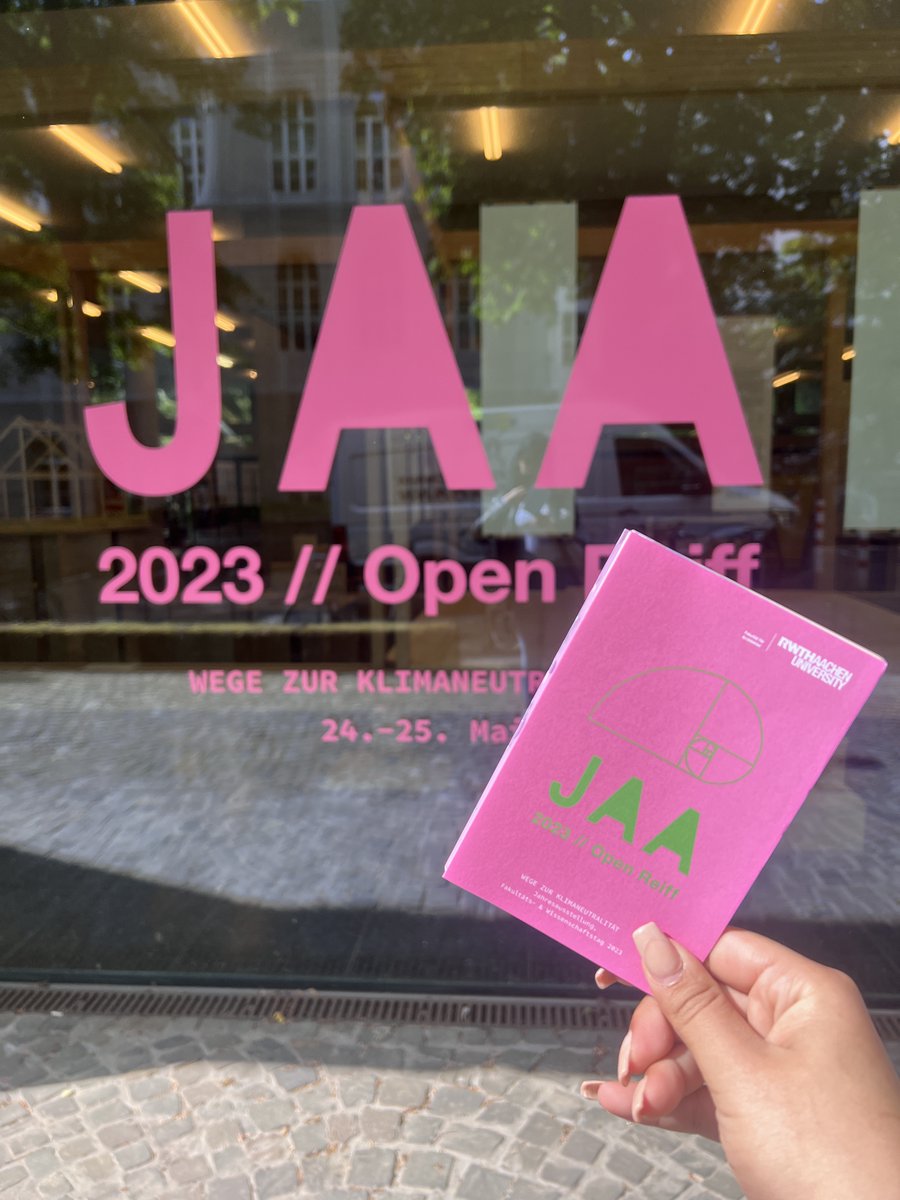 Die Jahresausstellung der Architekturfakultät JAA // Open Reiff startet heute um 16.30 Uhr im Reiff-Museum, kommt vorbei! :-) The JAA // Open Reiff Exhibition kicks off today at 4:30 p.m. at the Reiff Museum, stop by! :-) ➡️arch.rwth-aachen.de/cms/architektu… #JAA #RWTH #openreiff