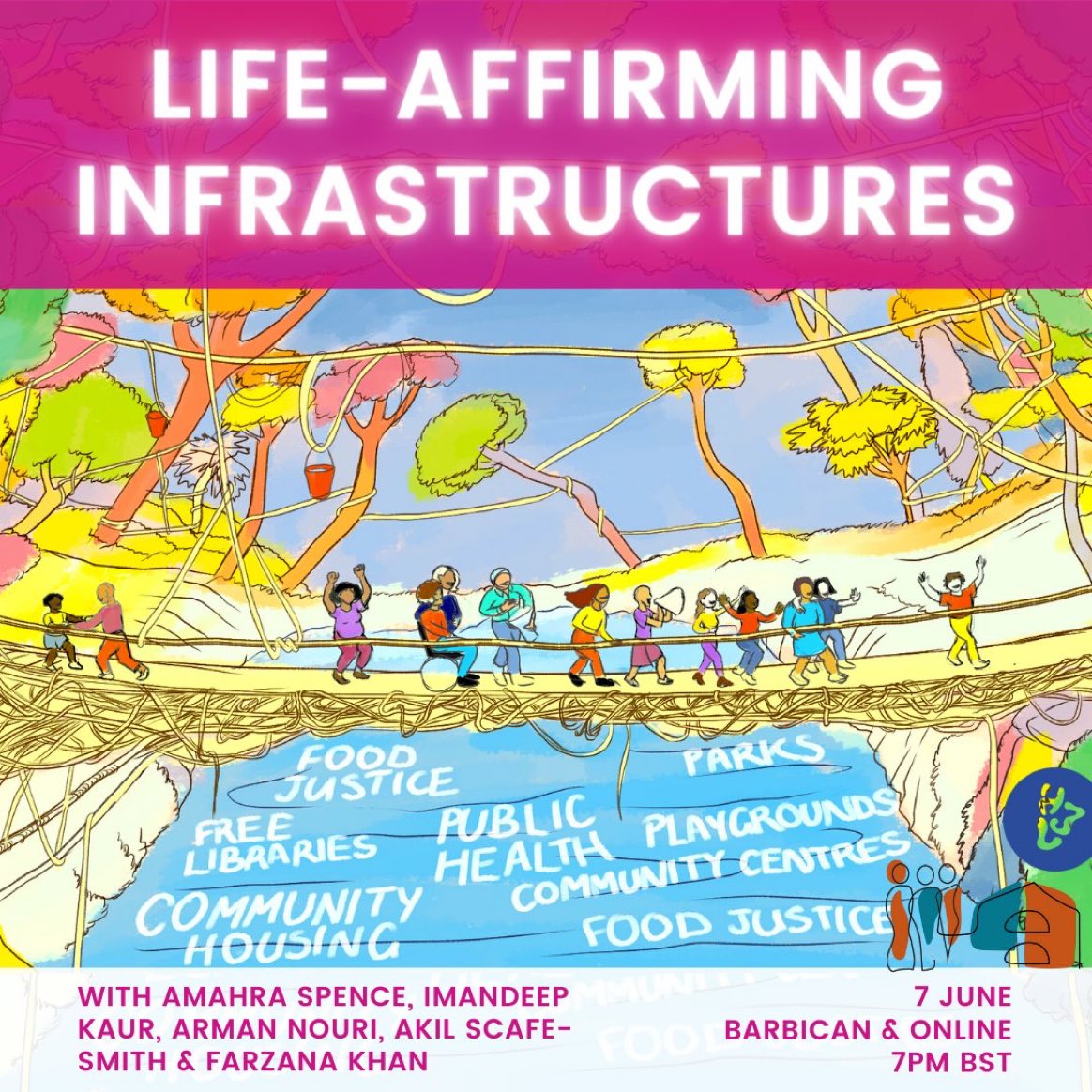 Excited for this with <a href="/HJusticeLdn/">Healing Justice Ldn</a> + so many powerful friends, just trying to build out the work of just futures and abundant possibilities beyond our current paradigms. I think there are only a handful of in person tickets left <a href="/BarbicanCentre/">Barbican Centre</a>, book now.

barbican.org.uk/whats-on/2023/…