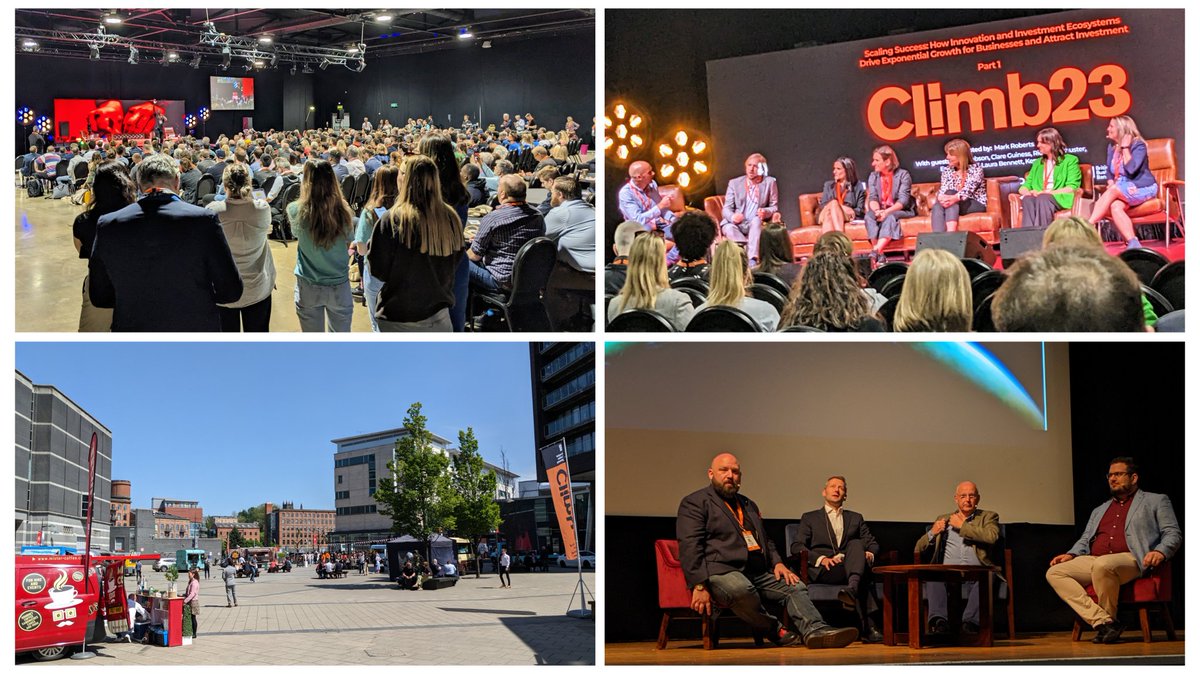 Well done and thank you to everyone behind #climb23. Fantastic event that speaks volumes to the impact, innovation and potential in the North's tech sector. Learned loads and made a year's worth of connections in just a couple of days. #tech #investment #startups