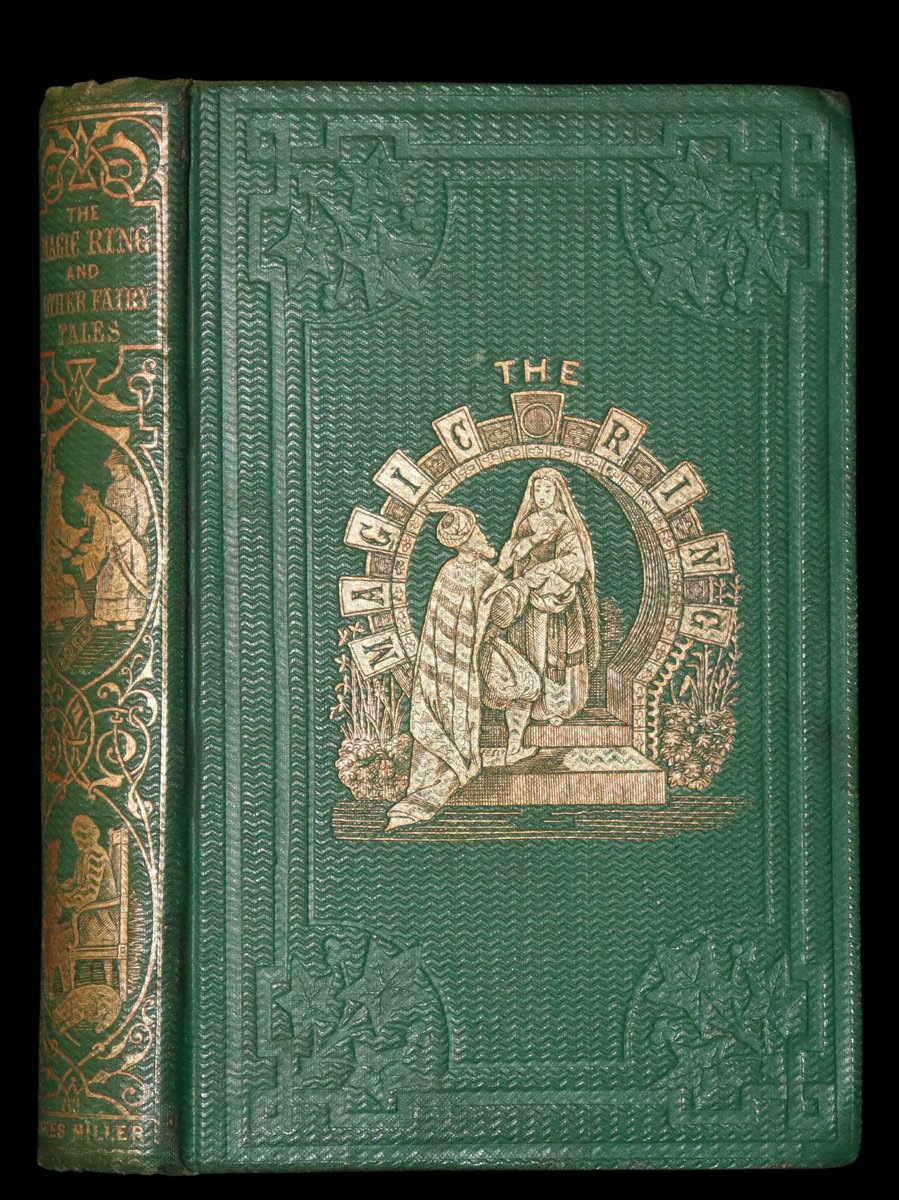 1861 Scarce First Edition - THE MAGIC RING, and other Oriental Fairy Tales by Herder, Liebeskind, & Krummacher.
mflibra.com/collections/br…
#BookWithASoul #FirstEdition #OrientalFairyTales #illustrated #bookworm #bookstore #booknerd  #rarebooks #bibliophile