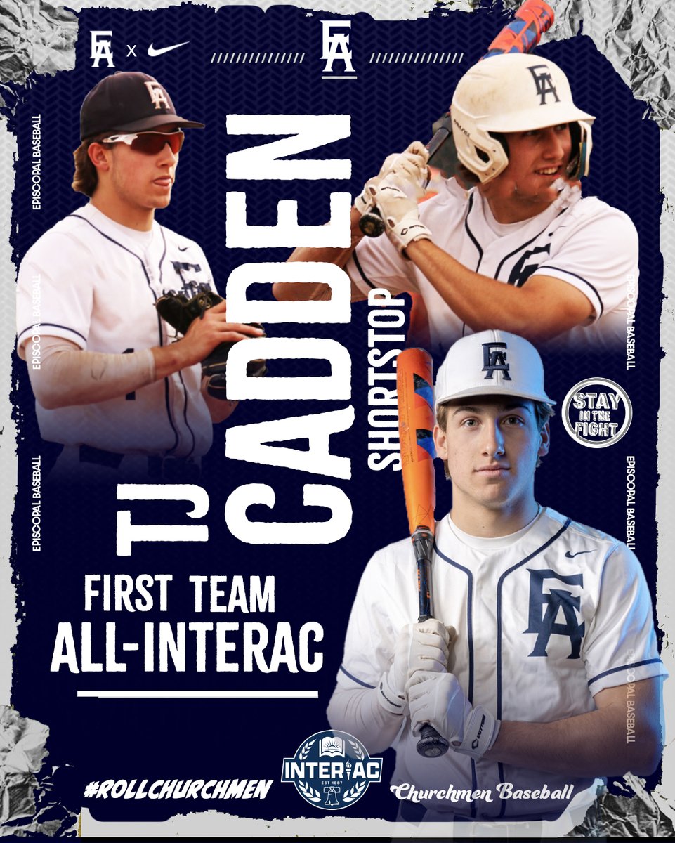 EABaseball1785's tweet photo. Congratulations to TJ Cadden ‘23 on being voted First Team All Inter-Ac.
This is TJ’s second career all league selection.
#goea @EA1785_Athletic https://t.co/Ftosm1rdAR