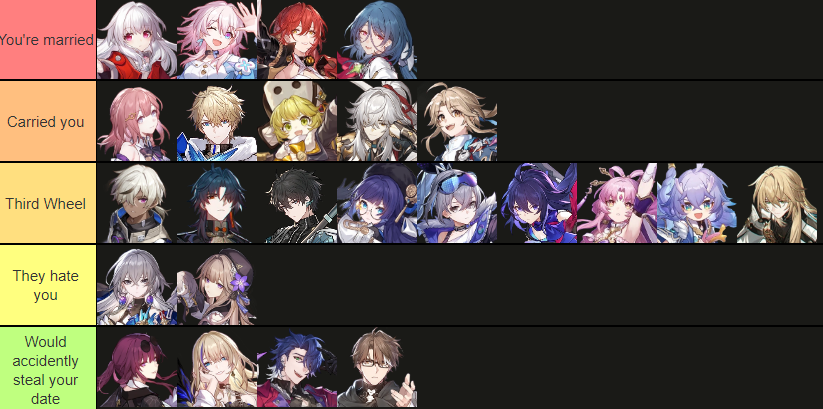 starrailshop's tweet photo. Hot take: Starrail characters as your wingman
#starrailtwt #HonkaiStarRail https://t.co/BYn5fQfFOm