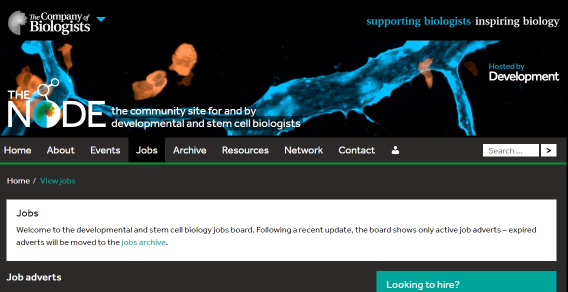 the Node (@the_node) on Twitter photo Looking for your next position? Have a browse through our job listing.
Latest adverts include #PhD & #postdoc positions from <a href="/ShukryHabib_Lab/">Shukry J Habib</a> <a href="/fernandesflylab/">Vilaiwan Fernandes</a> <a href="/lab_neuro/">Insect_Neuro_Lab now: insectneurolab. bsky. social</a> <a href="/KurianLab/">Kurian Lab</a> <a href="/ClaudiaGerri/">Claudia</a> <a href="/bradleycolquitt/">Bradley Colquitt</a> @KSiudeja <a href="/AntoineZalc/">Antoine Zalc</a> <a href="/Lena_Riab/">Olena Riabinina - moved! @ lenariab. bsky. social</a> & more:
thenode.biologists.com/jobs/ Looking for your next position? Have a browse through our job listing.
Latest adverts include #PhD & #postdoc positions from <a href="/ShukryHabib_Lab/">Shukry J Habib</a> <a href="/fernandesflylab/">Vilaiwan Fernandes</a> <a href="/lab_neuro/">Insect_Neuro_Lab now: insectneurolab. bsky. social</a> <a href="/KurianLab/">Kurian Lab</a> <a href="/ClaudiaGerri/">Claudia</a> <a href="/bradleycolquitt/">Bradley Colquitt</a> @KSiudeja <a href="/AntoineZalc/">Antoine Zalc</a> <a href="/Lena_Riab/">Olena Riabinina - moved! @ lenariab. bsky. social</a> & more:
thenode.biologists.com/jobs/