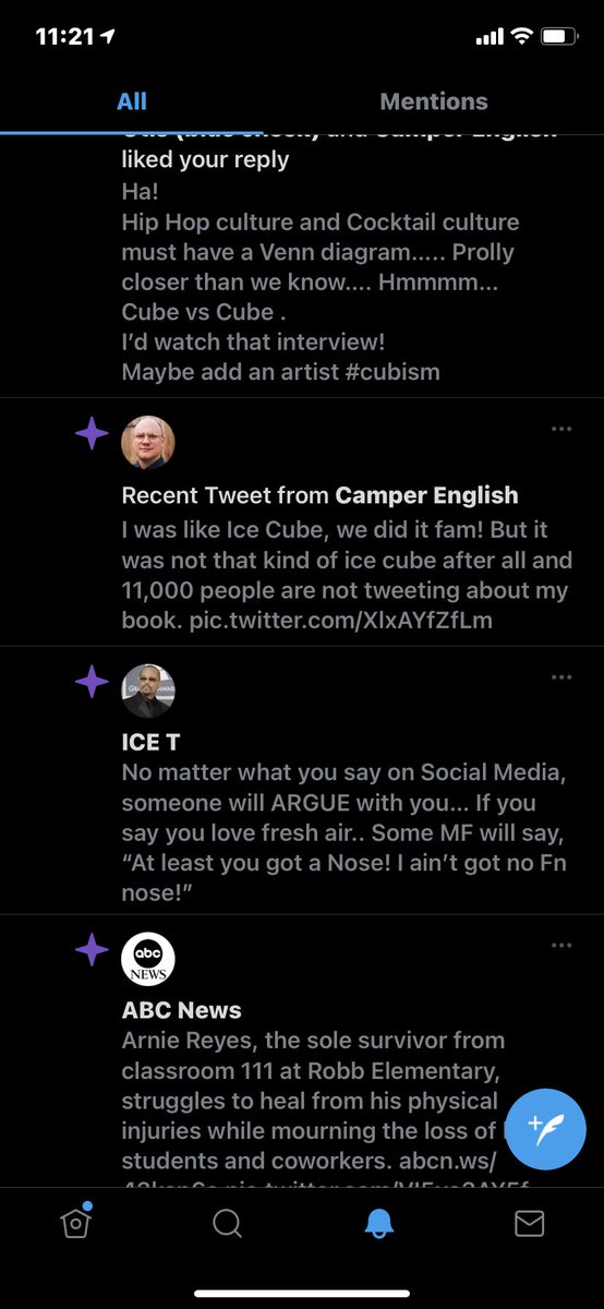 Ha! Ice T…… soooo we need the hundred weight gang and we got an ice festival ….. <a href="/alcademics/">Camper English</a> <a href="/vanillaice/">Vanilla Ice</a> <a href="/icecube/">Ice Cube</a> <a href="/JosephBiolatto/">JosephBiolatto</a>