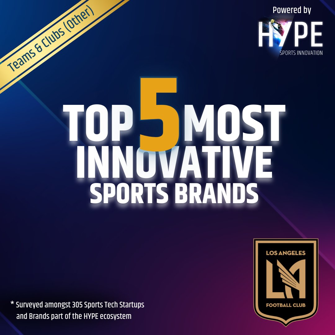 Hype_SI's tweet photo. Next up for the Top 5 most innovative Teams & Clubs... @LAFC!

Let's give a warm round of applause and congratulations to the talented LAFC team, led by Christian Lau and his accomplished colleagues!

LAFC has taken the MLS by storm since their very first season and they've constantly demonstrated a commitment to embracing innovation, working with cutting-edge solutions that redefine the sports industry! 💪🏼

#SportsTech #SportsBiz #SportsInnovation #Innovation #Technology #LAFC