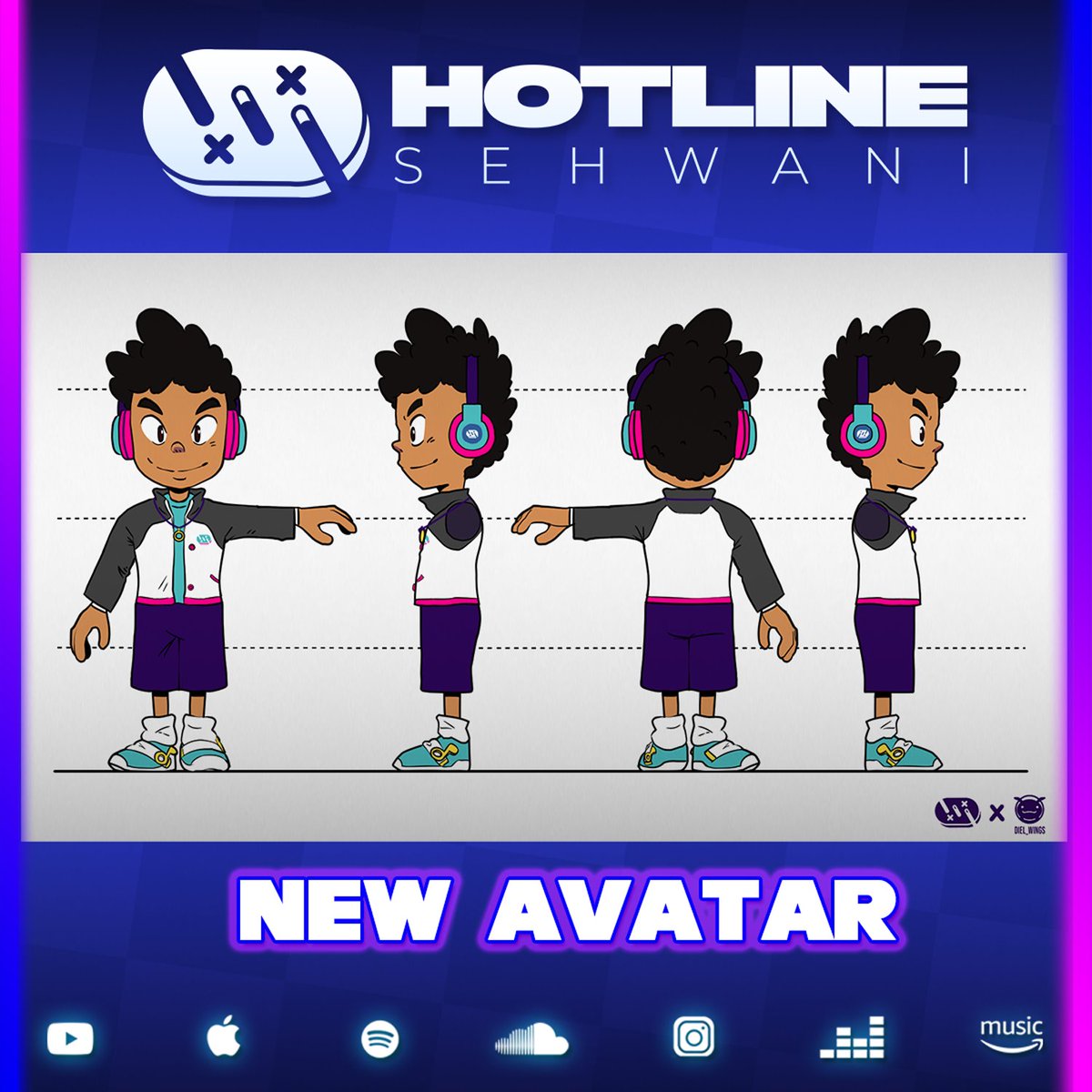 Big news, folks! 🥳 Our Hotline Sehwani avatar has undergone a makeover, thanks to @Diel_wings! Get ready for Sonic-themed shoes 🎵, a stylish Hotline jacket, and a trendy ring necklace. The new design stays true to the original while embracing change! #NewAvatar #HotlineSehwani