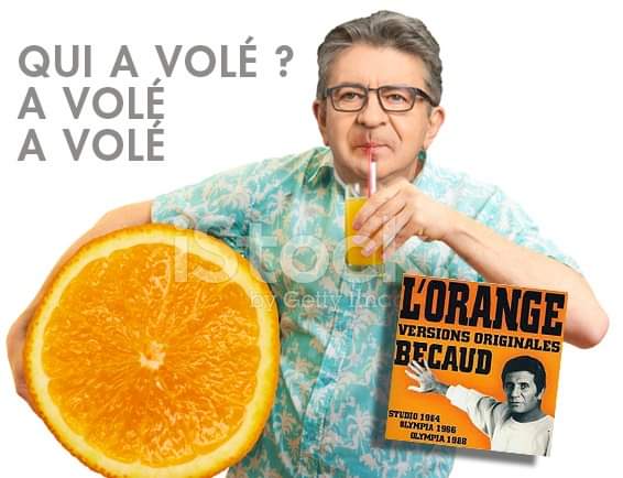 Ça y est, on l'a retrouvé celui qui a volé l'orange, l'orange du marchand !!! 🎶🎶🎶
#CestLaFauteaMelenchon