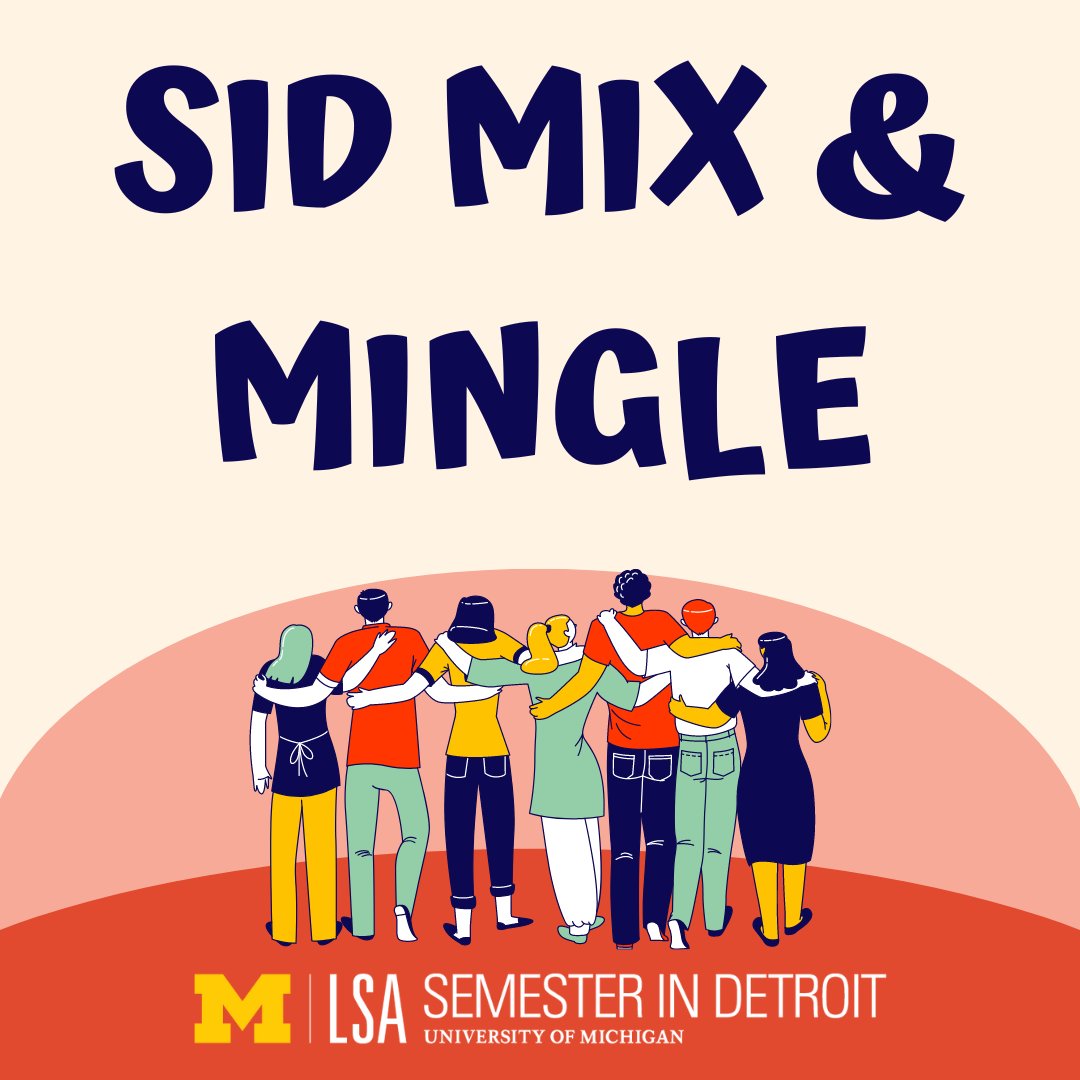 Had such a great time last week at our SiD Mix &amp; Mingle!!!

Click the photo to read more about the event! 
---------------------------------
Fall 2023 Deadline: May 31st

Apply Today: linktr.ee/semesterd

<a href="/umichLSA/">U-M College of LSA</a> <a href="/UmichRC/">U-M RC</a>