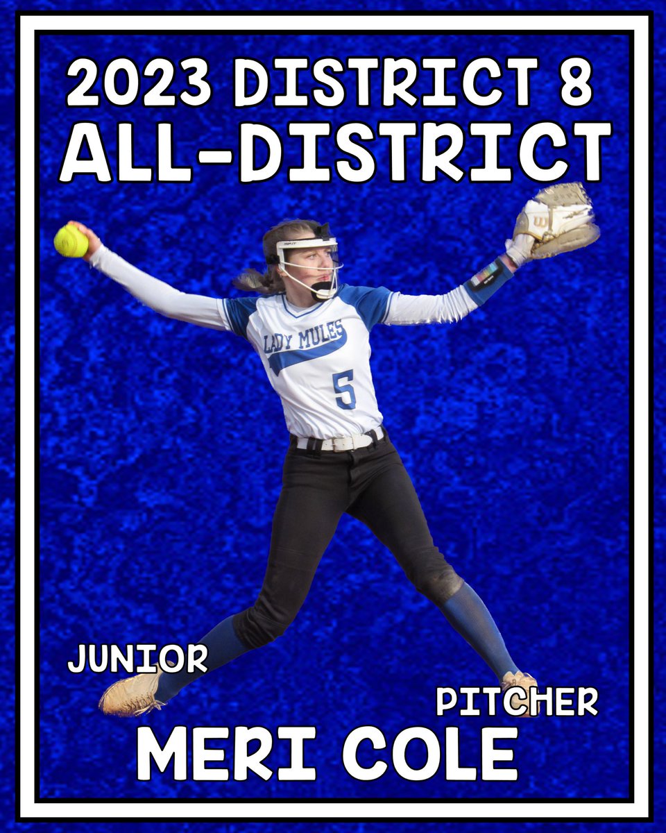 LoneJackSball's tweet photo. 👏 We want to take a moment to congratulate our All-Conference, All-District, and All-Region athletes this season!

2️⃣ Meri Cole, Junior, #5
✨ All-Conference
✨ All-District (Pitcher) https://t.co/rtO8IQx5Lb