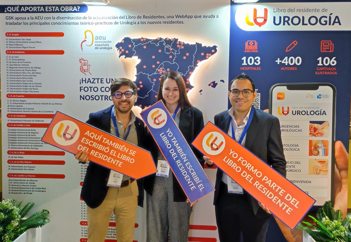 Nuestra participación desde #Urologia @HUCA_Asturias en la nueva edición del Libro del Residente de Urología de @InfoAeu 
Muy agradecidos por la oportunidad 👏 #AEU23