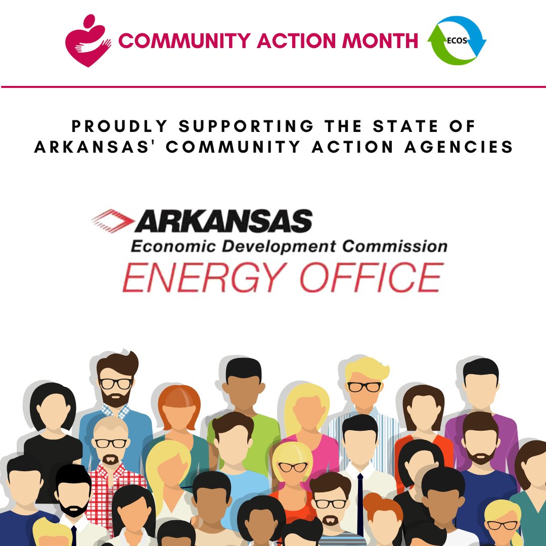Jaisoftware1's tweet image. The ECOS family supports Community Action Programs through our state partnerships! @ArkansasEE 

#CommunityActionMonth #ArkansasEnergyOffice #ECOS #WeatherizationSoftware #LIHEAPSoftware