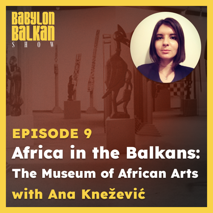 BabylonBalkan's tweet photo. Prepare to dive into the world of art, culture, &amp; memes in the next episode of #BabylonBalkanShow! 🎨🌍

Tomorrow, we chat with Ana Knezevic, an Art Historian, Curator, &amp; Ph.D. student. You won't want to miss her unique insights on African Art!

Tune in on YouTube &amp; Spotify! 🌍 https://t.co/la4QSE43qd