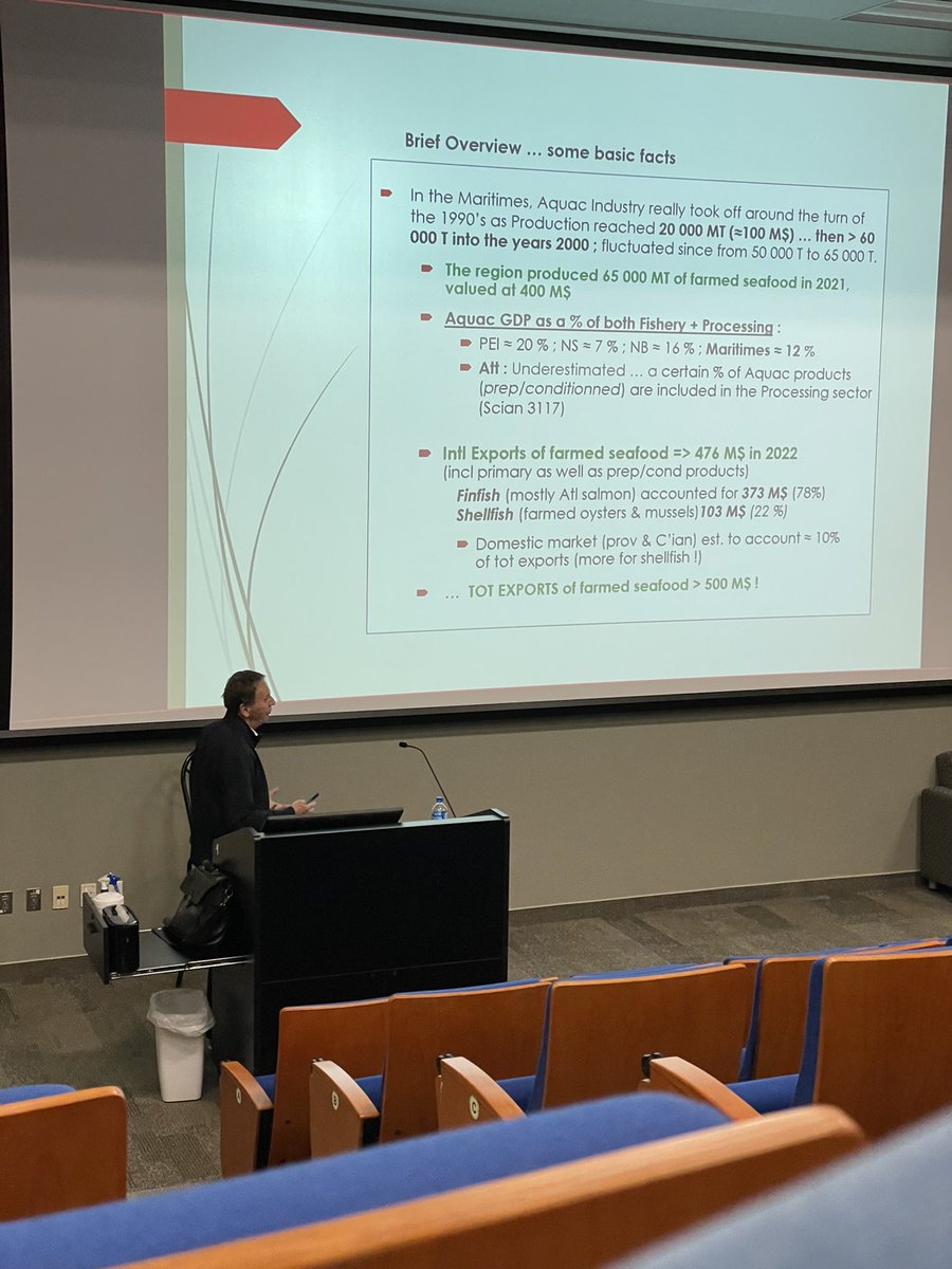 Great start at #ACCESS2023 with a focus on aquaculture from economical impact to experiments to publishing our findings!