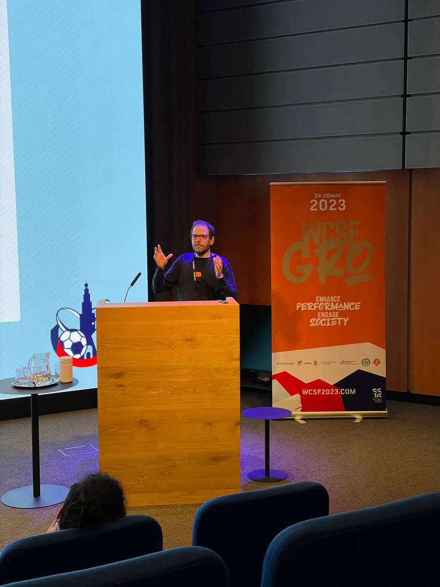 kode_solutions's tweet photo. Paolo Paolo Cintia is speaking now in Goreningen at WCS about how to use #AI #forecasting #models in Football, to transform training and matches' data into new coaching approaches, able to maximise players' performances optimization and prevent injuries. Well done! https://t.co/vV4pirgCi0
