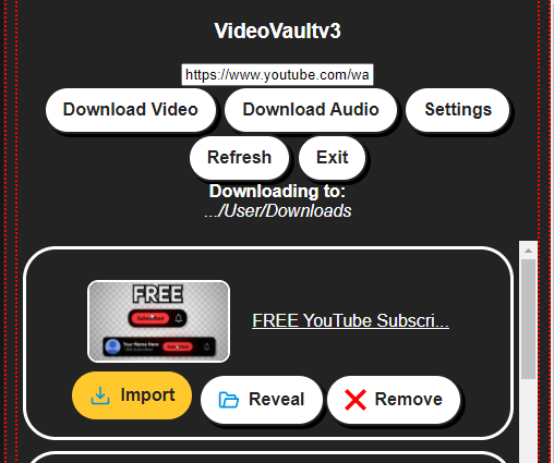 jiggywastaken's tweet photo. An extension I created that downloads videos into Premiere Pro is being updated! 
Here are some of the cool upcoming features to look forward to in VideoVault v3...🧵

(All functionality / graphics are not final) https://t.co/16qRRLHUy2