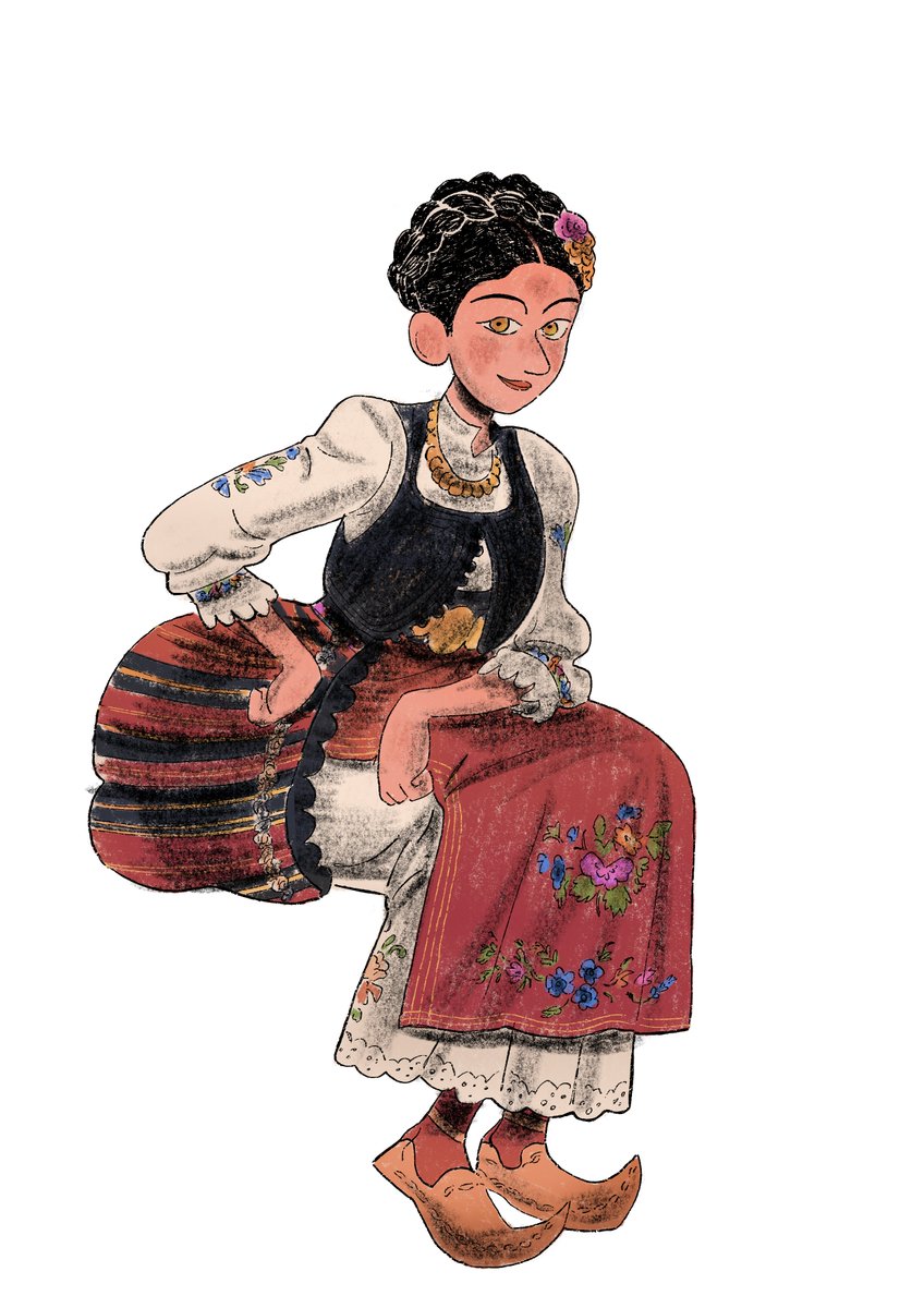 「a Serbian lady」|Finetzのイラスト