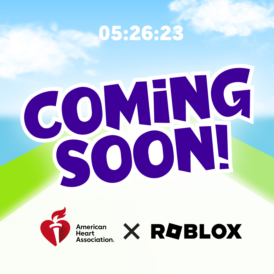 We’re thrilled to announce an exclusive sneak peek of a few of our 2023-2024 class of Heart Heroes. ❤️

This Friday, May 26, three of the characters will be unveiled in <a href="/Roblox/">Roblox</a>’s Race Clicker game for a limited time! 

#KidsHeartChallenge