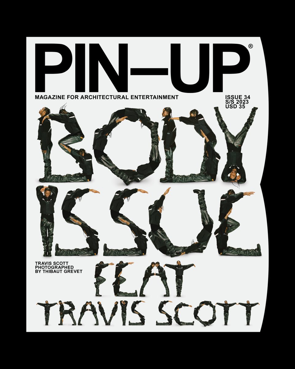 Travis Scott for PIN-UP Magazine 🗞️