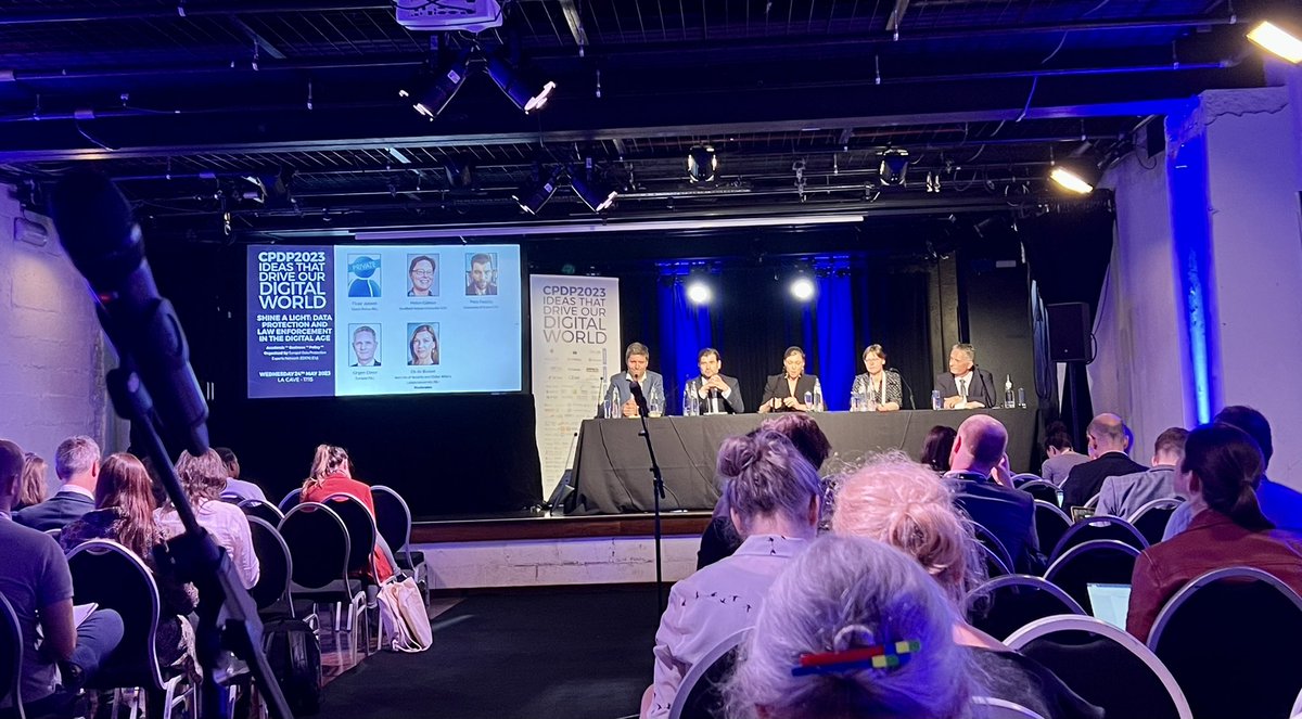 mhudobnik's tweet photo. 🗣️🪩 SHINE A LIGHT 👉 #DATAPROTECTION & #LAWENFORCEMENT IN THE DIGITAL AGE is kicked off @CPDPconferences ‼️ 🚔#EDEN #FreedomAndSecurity #DataProtection https://t.co/5qNDRkbqpD