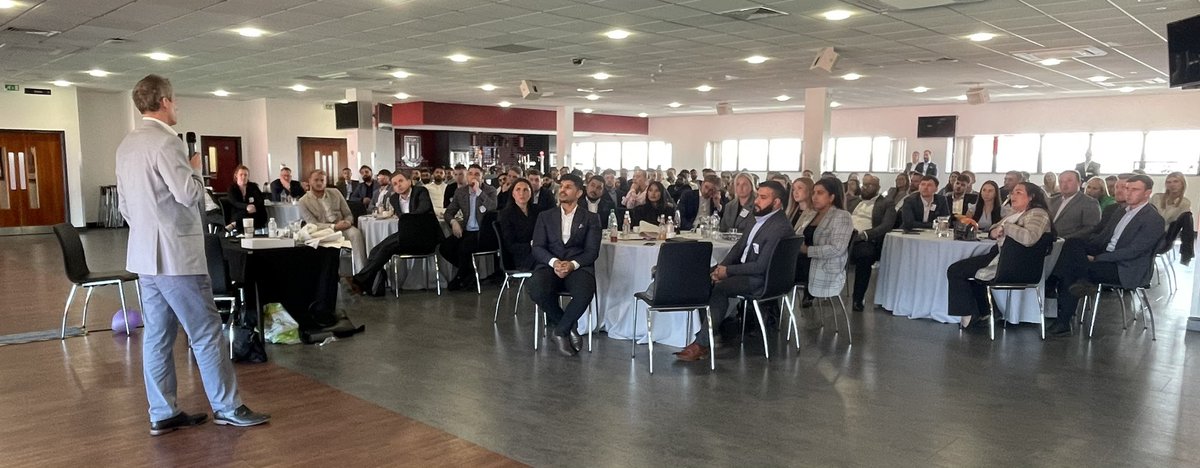 Closing remarks from our new VP of Rental <a href="/kierancregan/">Kieran Cregan 💙💛</a> at the #U3BMconf. 

What a fantastic meeting, can’t wait to see all the takeaways implemented in our progressive business by all these progressive people. ⬆️