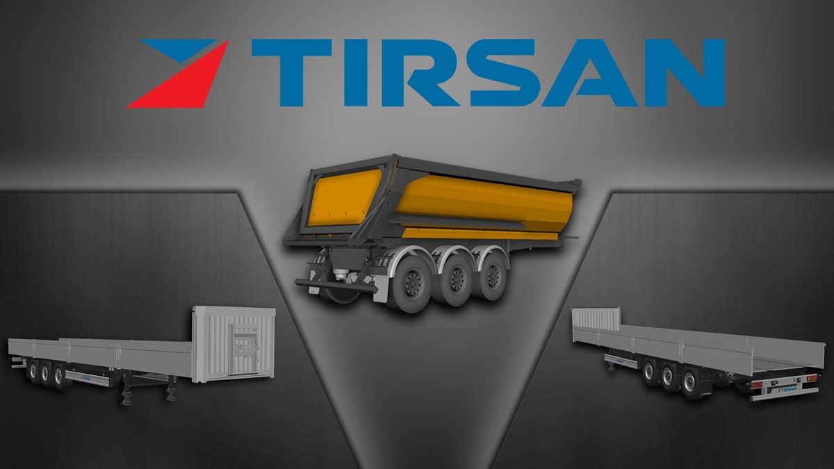 Lately, you may have spotted a few teasers, hinting at the possibility of new content coming to ETS2 👀

Today, we’re excited to share with you all that TIRSAN is coming to Euro Truck Simulator 2 🚛

Read more at 👇
blog.scssoft.com/2023/05/tirsan…