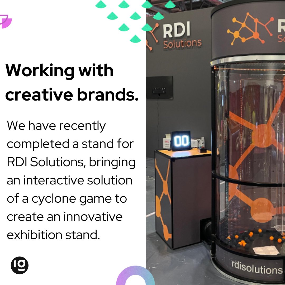 IguanaExhibit's tweet photo. We’re passionate about working with innovative &amp; creative brands, using different solutions with every client.
We have recently completed an exhibition with a cyclone game, working alongside @cyclonebob to bring the best of two worlds together &amp; create one brilliant exhibition. https://t.co/adjc4qoURI