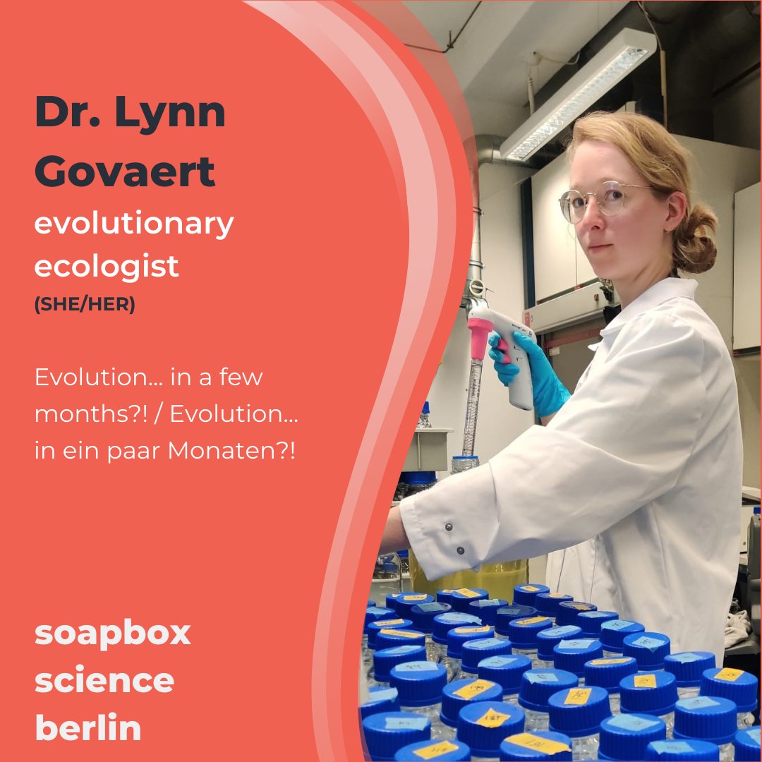 Another amazing #WomanInScience: Dr. Lynn Govaert.

Lynn's an #evolutionary #ecologist working at the Leibniz Institute of Freshwater Ecology and Inland Fisheries (@LeibnizIGB), in #Berlin.