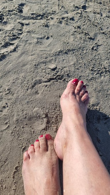 Hey!!! It's super on the beach come and lick my gorgeous legs!!! https://t.co/qsUl0BYrcv