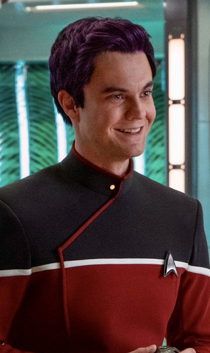 Two things…

Boimlers hair IS purple in live action 💜

Second, how GOOD do the lower decks uniforms look in live action too!!

Ahh I can’t wait to see how this turns out 😍

#StarTrekStrangeNewWorlds #StarTrekLowerDecks