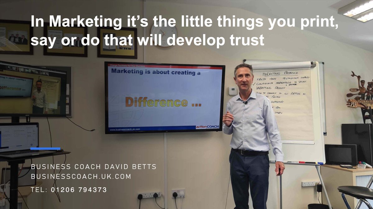 When you are creating marketing material you need to think about how the person you are sending it to will receive it.

It’s the little things you print, say or do that will develop trust and encourage people to buy from you.

#marketing #businessowners #directors