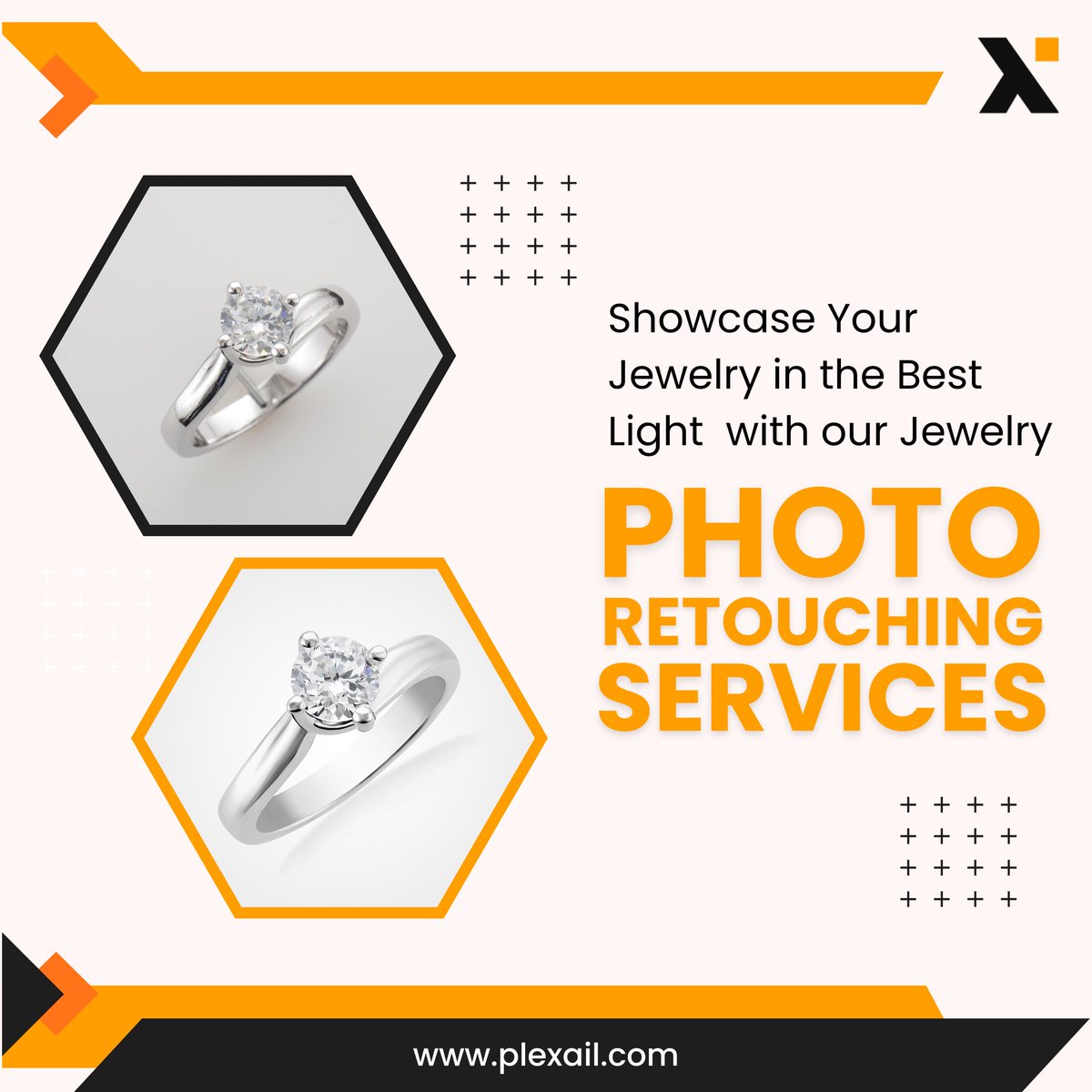 Outsource your photo editing needs and let us bring out the beauty of your Jewelry products. Visit plexail.com/jewelry-photo-… to know more.

#plexail #jewelry #jewelryphotoediting
#photoediting #photoretouching #jewelryretouching