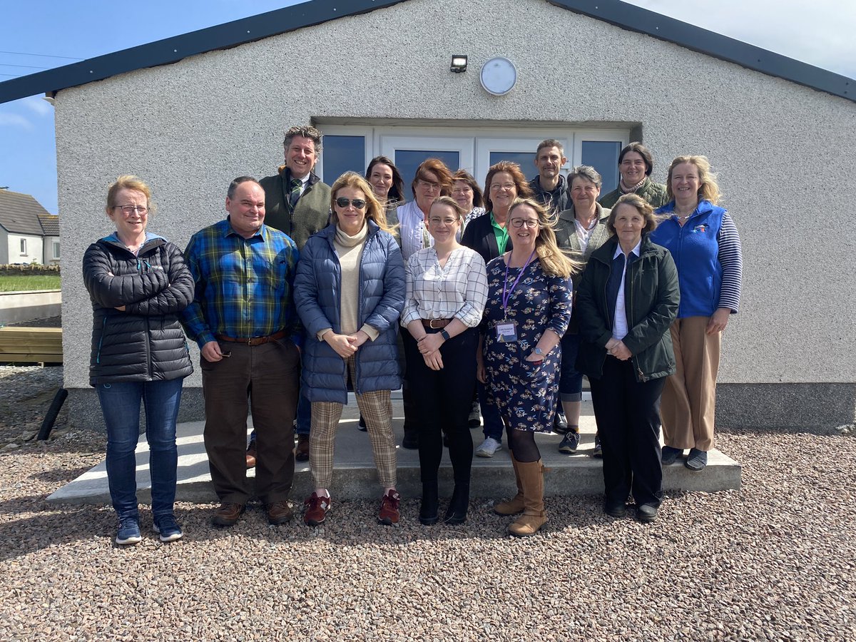 Great to be joined by #VentureNorth today & several local #farms #crofts #ruraltourism providers at Puldagon Farm #Wick to speak about the local #Agritourism landscape & trends. Fabulous to meet such an enthusiastic group & discuss successes & challenges in Caithness & Sutherland