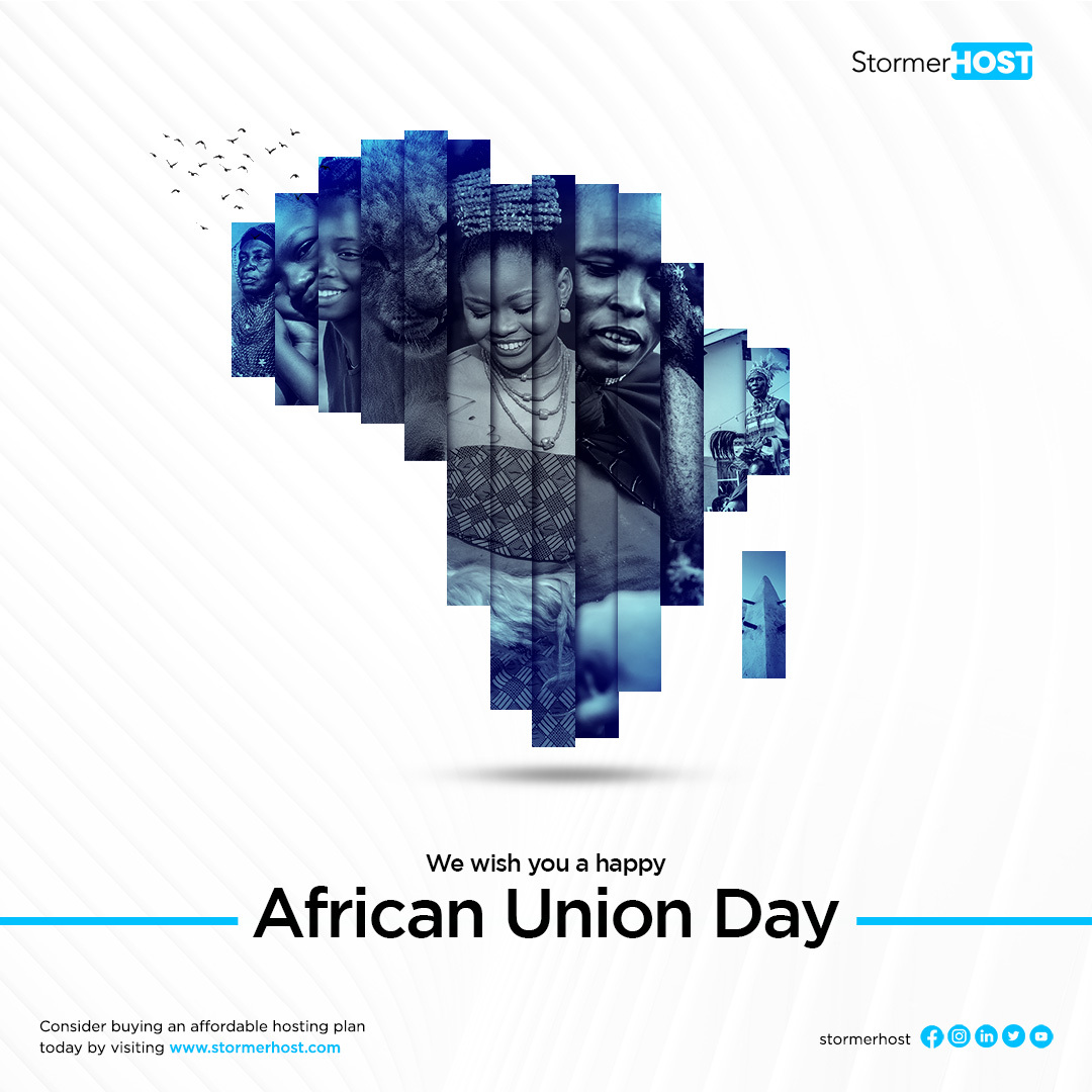 stormerhost's tweet photo. Honor and celebrate those who worked for Africa's freedom. Happy #AfricanUnionDay
#stormerhost #webhostingcompany #webhostingservice #AUday #AfricaUnited #ProudlyAfrican #AfricaRising #domainnames #technicalsupport #ecommerceservices https://t.co/hW2J5bf5d2