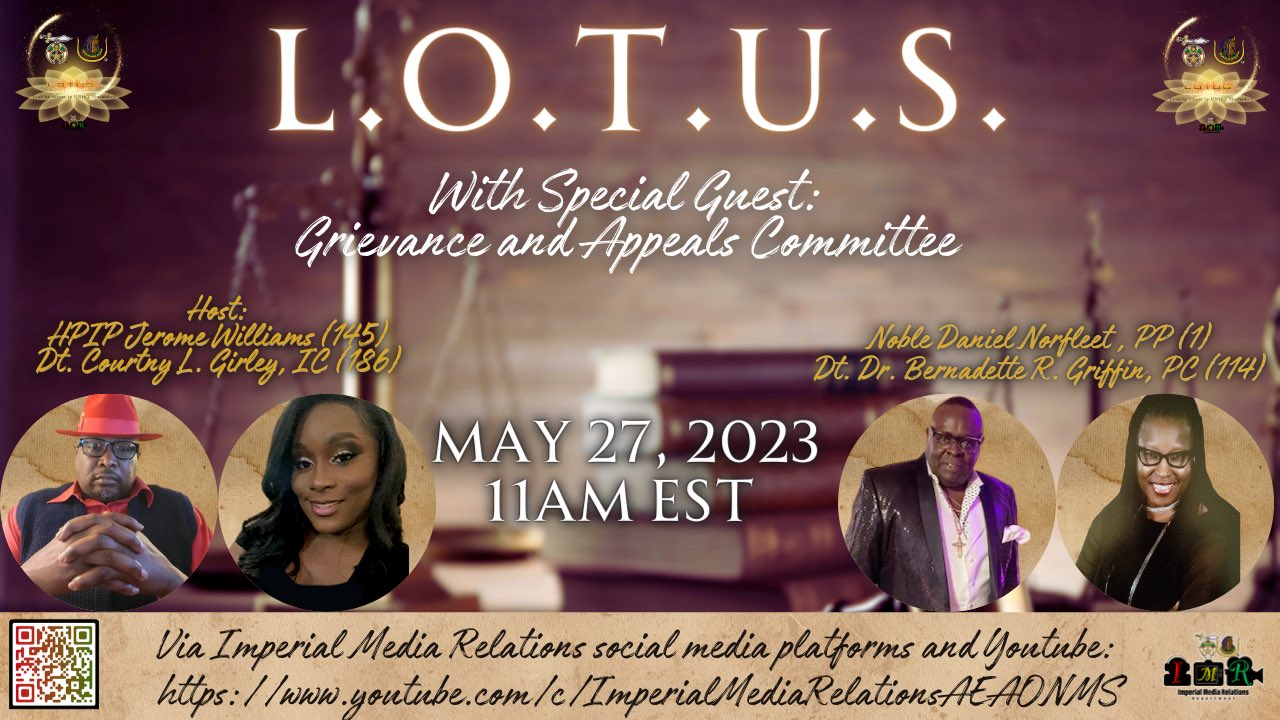 Imperial Media Relations AEAONMS, INC on Twitter "Join us on May 27