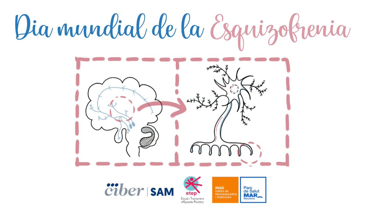 Alba Toll Privat (@alba_toll) on Twitter photo En el #DíaMundialDeLaEsquizofrenia, desde el #ETEP seguimos investigando sobre la #psicosis y participando en múltiples estudios como el #SchizOMICS, #FARMAPRED, #Inscription, #EVOLUTION, #ERUDITE, #PEPCANPRO y muchos más! 👩🏻🔬🧠🔬🩺💊
@IMIM_research <a href="/hospitaldelmar/">Hospital del Mar</a> @CIBER_SAM En el #DíaMundialDeLaEsquizofrenia, desde el #ETEP seguimos investigando sobre la #psicosis y participando en múltiples estudios como el #SchizOMICS, #FARMAPRED, #Inscription, #EVOLUTION, #ERUDITE, #PEPCANPRO y muchos más! 👩🏻🔬🧠🔬🩺💊
@IMIM_research <a href="/hospitaldelmar/">Hospital del Mar</a> @CIBER_SAM