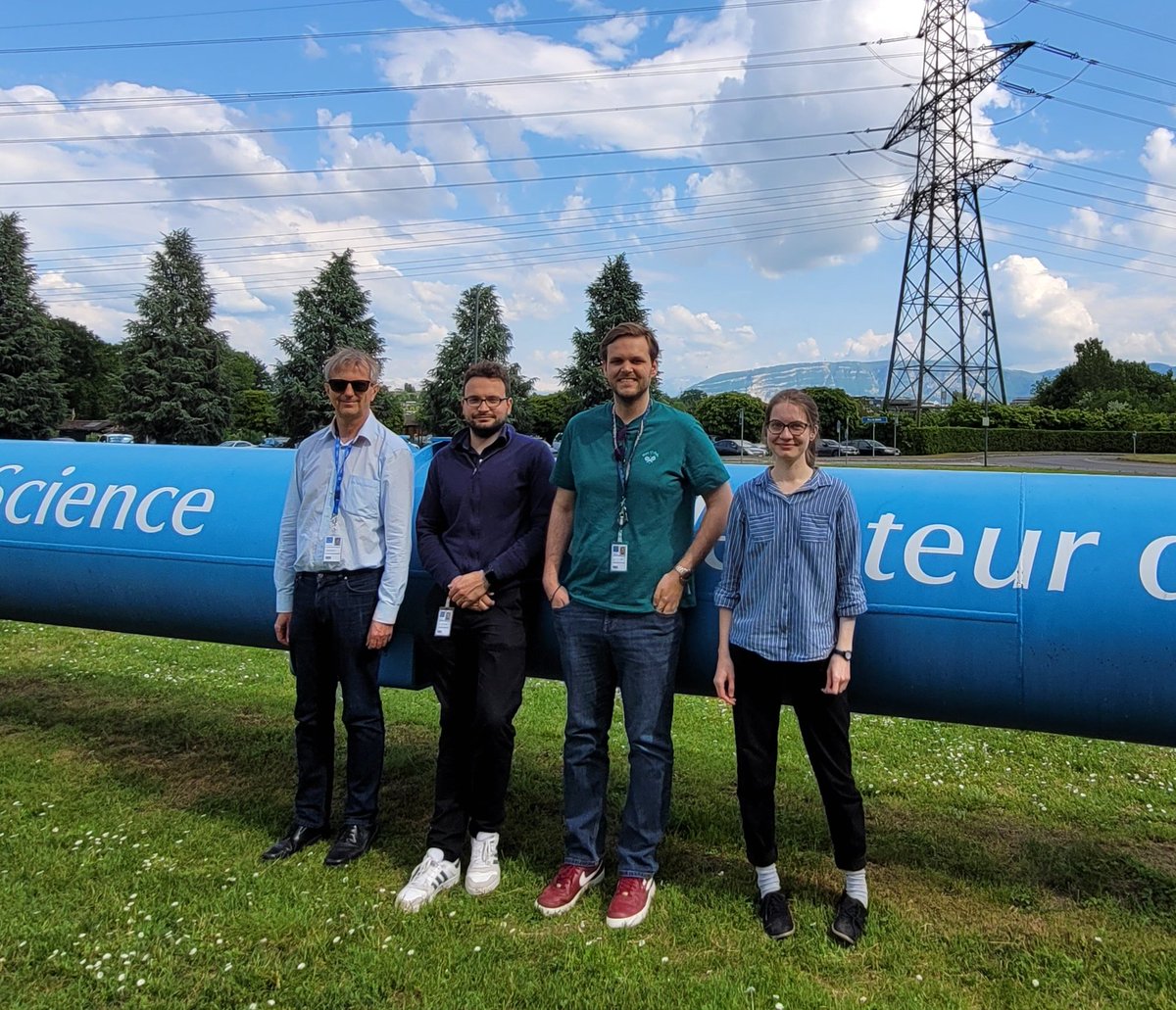 cguetl's tweet photo. Enjoying the research &amp; workshop week with my 3 PhD students at CERN https://t.co/rlsmBcnYrT