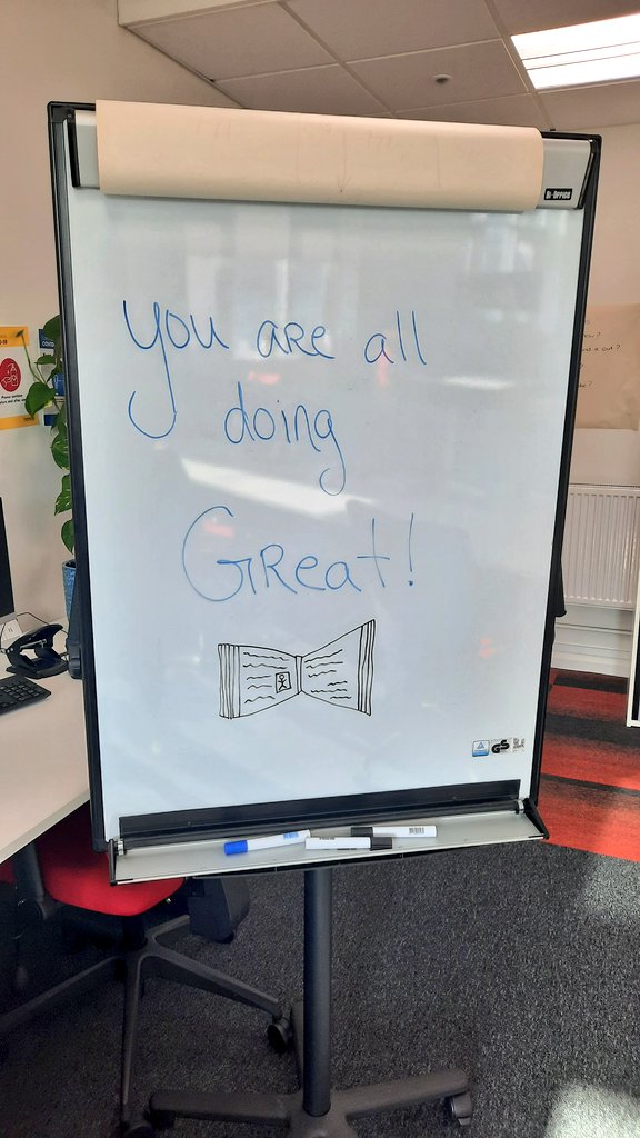 Coming into the office this morning and seeing this where we sit as #PGRs genuinely made my whole day 😊 especially as I walked in feeling quite overwhelmed 🥺📖
#phdstudent #motivation #LoveAndSupport #neededit #youaredoinggreatsweetie #sharethelove #cute #daymade #researcher