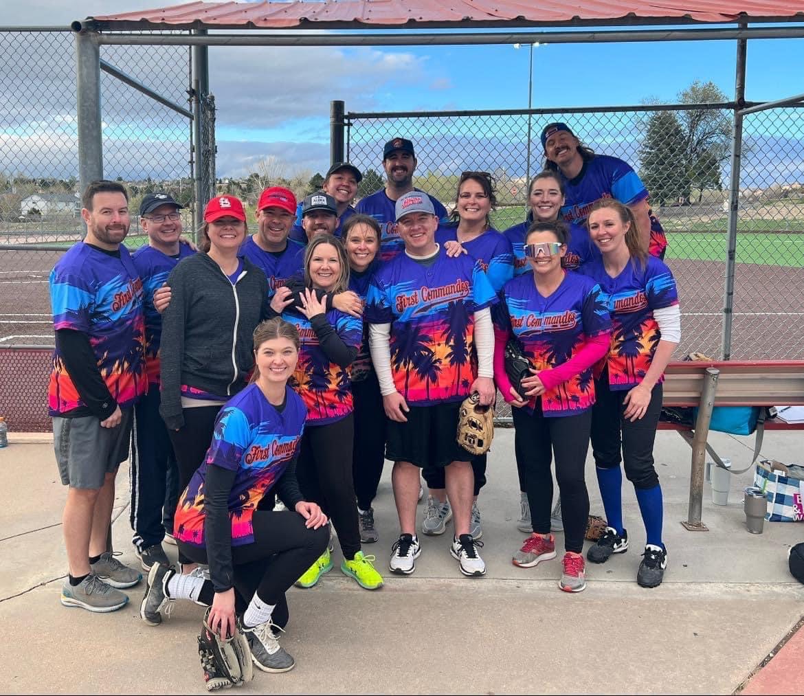 The First Commandos are coming in HOT! Softball is in full swing. 
#firstcommand #colorado #coloradosprings #pikespeak #softball #swingbatterbatter #teamonandoffthefield